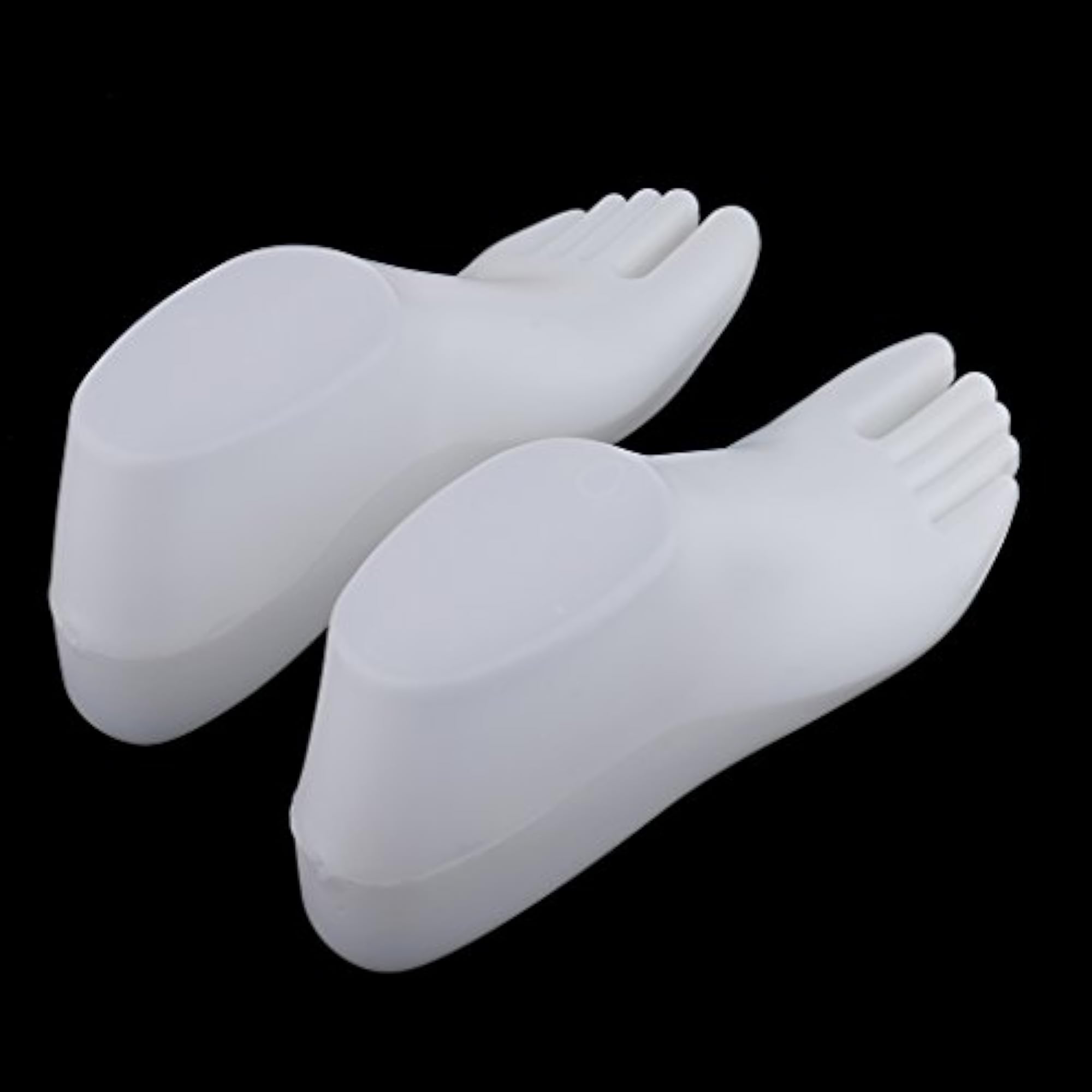 1Pair Clear Ankle Chain Foot Ring Jewelry Dummy Model
