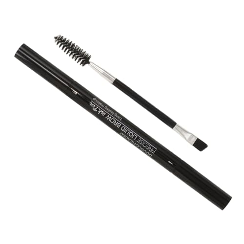 Beaupretty 1 Juego Lápiz De Cejas Líquido Maquillaje De Cejas Lápiz De Cejas Natural Impermeable Lápiz De Cejas Resistente Al Sudor Delineador De Cejas Impermeable Dark Brown El Plastico