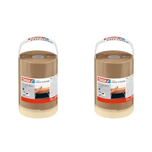 tesa Easy Cover Papel Protector 2en1 - 25 m x 18 cm
