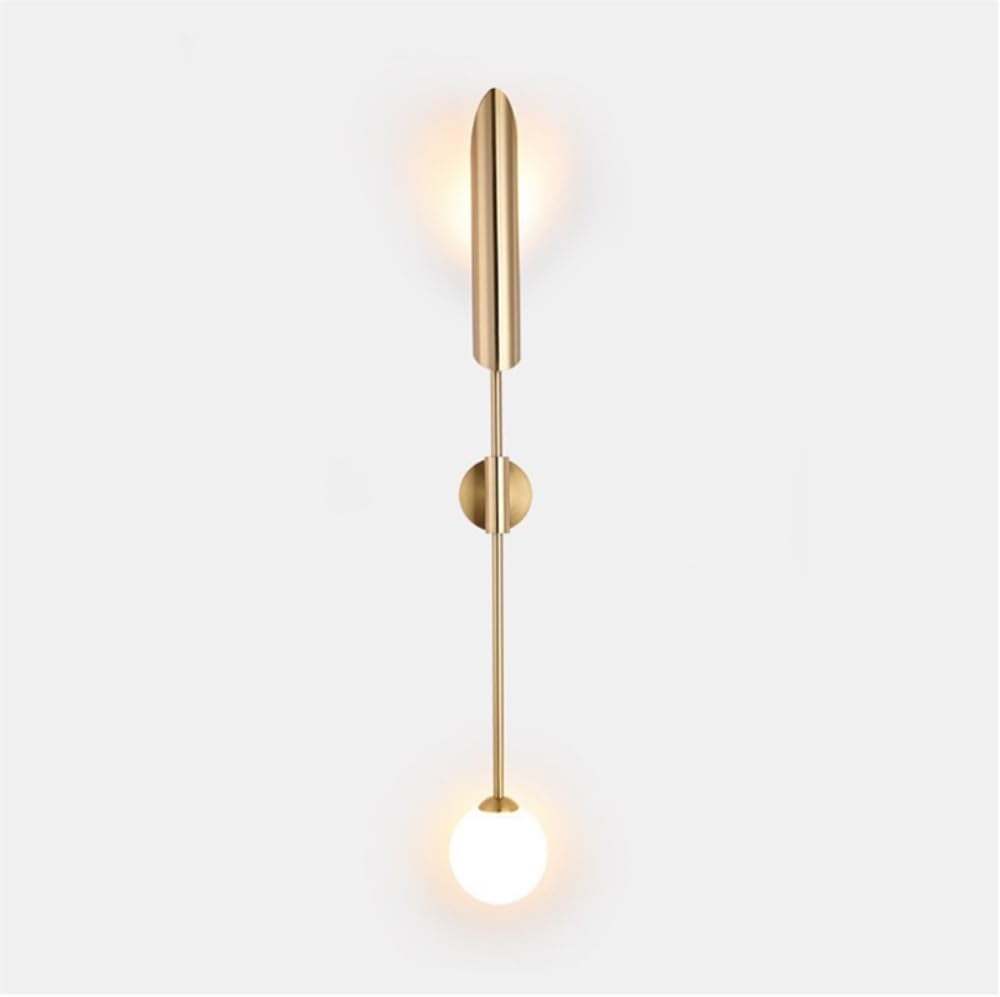 Modern Simple Sconces Lamp Indoor Lighting Fixtures Decoration Gold Wall Light (C 1PCS)