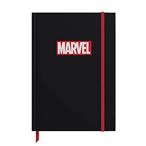MINICADERNO COM ELASTICO MARVEL