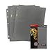 BCW 1-PRO18S-GRY Side Loading 18-Pocket Pro Pages - Gray