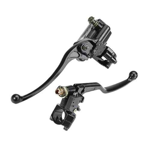 Frenos palanca embrague moto 22mm cilindro maestro para Honda CRF CR XL XR negra