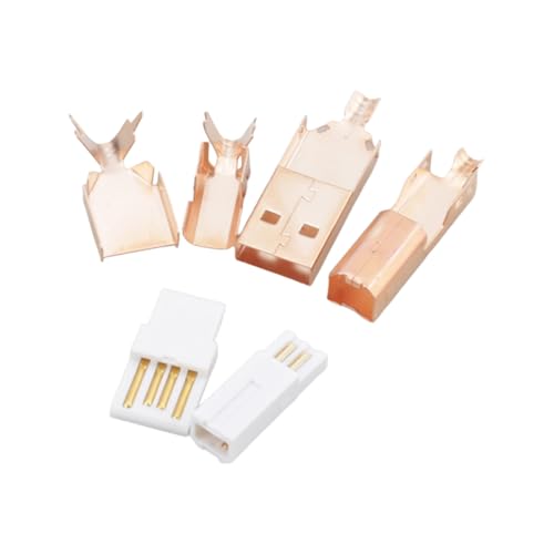 AMISENK 1 Satz USB Anschlüsse in HiFi Qualität Mit Sockect Typ a Und B Für Eine Detaillierte Klangwiedergabe Die USB 2.0-Standards Unterstützen. USB Anschlüsse Vom Typ a