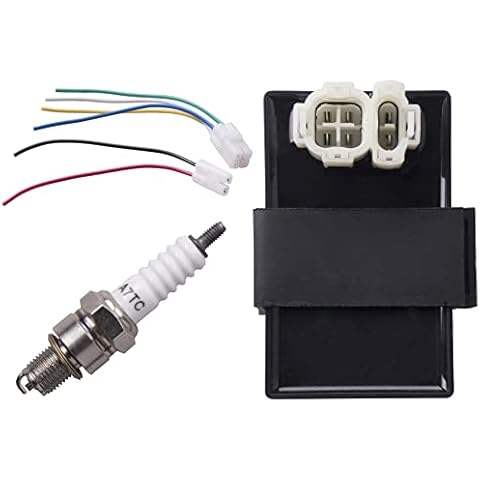 JINGKE 6 Pin DC CDI Box for GY6 4 Stroke 50cc 125cc 150cc Scooter Moped Taotao ATV Quad Go Kart Bike (DC-GY6) Cover