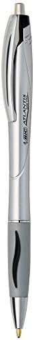 BIC Atlantis Metal Medium Ballpoint Pen (1.2mm) 2-Pack, Black (VCGMTP21), Packaging May Vary image 4