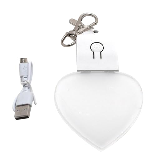 Luz Para Bolso De Mano, Luz Corazón Brillante Para Bolso, Luz Brillante Para Bolso, Lámpara De Camping, Luz Nocturna Recargable Para Bolso, Luz Nocturna Pequeña Para Mochila Para Todas Las Edades
