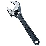 WINGOT Adjustable wrench 10 inches, suitable for tightening or loosening nuts and bolts for househol