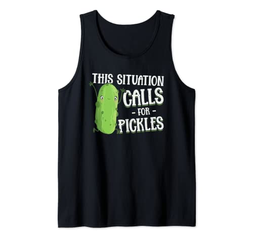 Esta situación exige el divertido dicho de Pickle Pickle Camiseta sin Mangas