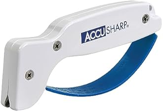 Knife India AccuSharp ACCU-001C World's Fastest Sharpener (White)