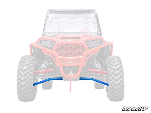 SuperATV Heavy Duty High Clearance Lower Front A Arms for Polaris RZR XP Turbo/XP 4 Turbo (2016+) - Voodoo Blue - Includes 2 Lower A Arms - Non-Adjustable