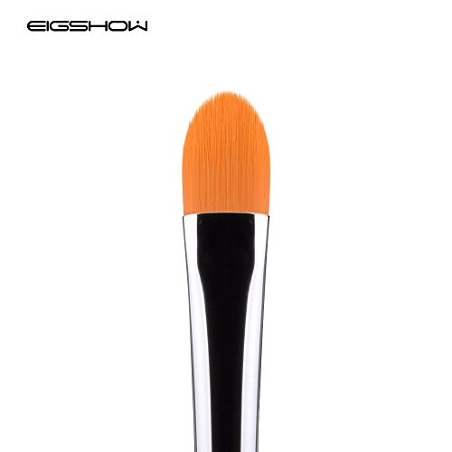 EIGSHOW Eyeshadow Primer Brush, Flat Concealer Brush, Professional Tools for Applying Cream, Blending, Liquid Shadows Eye Primer Base(E828) - Image 3