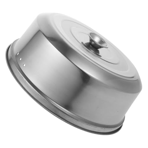 TOYANDONA Inoxidable para Vaporera de Resistente y Reutilizable Tapa Multifuncional para Cocinar Calentar y Servir Cocina y Profesional