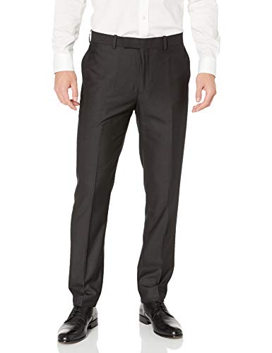 Adam Baker Men's Slim Fit One Button Satin Shawl Collar 2-Piece Tuxedo Suit - Available in Colors3