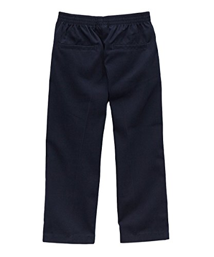 Unik Boy's Uniform All Elastic Waist Pull-On Pants Bu03 Navy 12 #TOP1