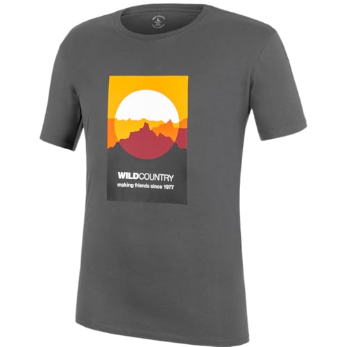 T-shirt homme Wild Country Heritage M anti-irritation pour grimper sans gêne