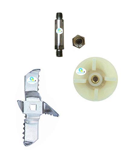 QemiQ Retail- Mixer Grinder- Chutney jar Blade Set- with Coupler