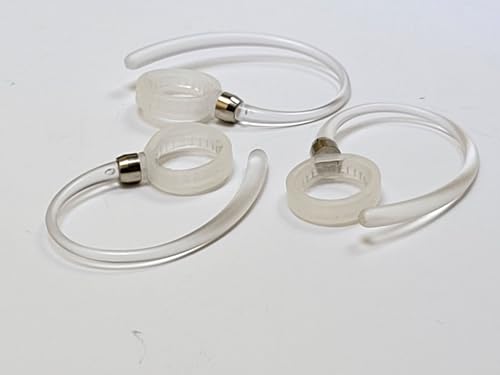 3 ganchos blancos estándar para Motorola Boom miniatura 2