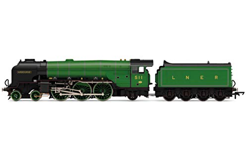 Hornby Steam Train - R3974 LNER, Thompson Class A2/3, 4-6-2, 511 'Airborne' - Era 3 00 Gauge Locomotives for Train Set, Engine Models for Adults - 1:76 Scale Model Gift