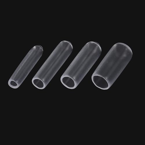 Image of uxcell 40pcs Round Rubber End Caps 1 /8 inch 1 /4 inch 3 /8 inch 1 /2 inch Clear Vinyl Cover Screw Thread Protectors Assortment Kit(3mm 6mm 9mm 12mm)