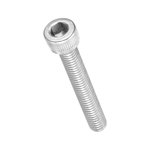 METALLIXITY Socket Head Cap Screw(M6-1x40mm)50Pcs, 304 Stainless Steel Allen Socket Drive Metric