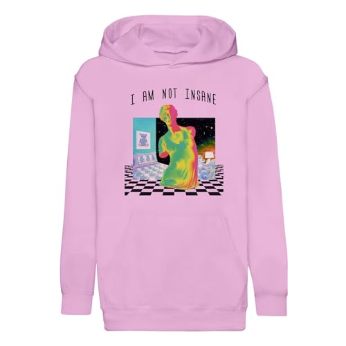 Sweat enfant art psychédélique I Am Not Insane collage humour