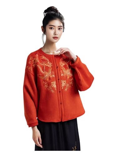 Manteau en laine brodé HangErFeng, l'élégance du savoir-faire traditionnel chinois