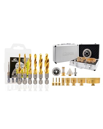 Jeu de forets et de tarauds M14 SHDIATOOL pour perçage