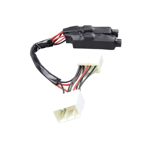 LIUJJYH LED Turn Signal Lights Equalizer Motorcycle Blinkers Flasher Relays Load Resistors Fix Turn Signals Hyper Flashing for Harley FXDL Road King Electra Softails Glide Sportster