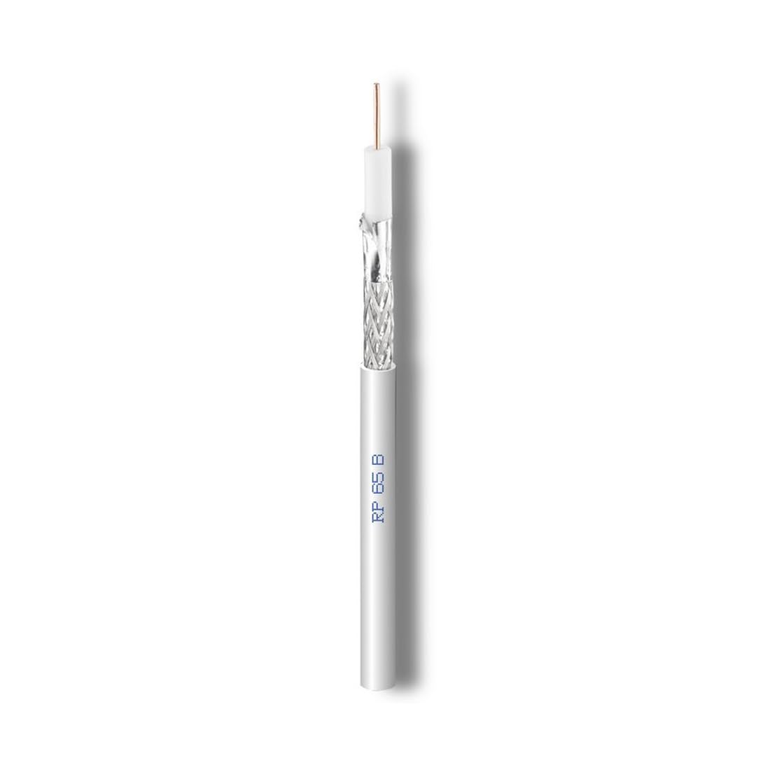 Cavo Coassiale da 150 Metri CAVEL RP55B Alta Qualità Made in Italy Rame per Televisore e Antenna Satellitare