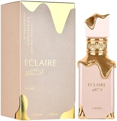 Lattafa Eclaire Eau de Parfum Spray for Women, 3.4 Ounce - 1