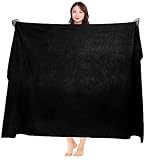 EDB Toalla de baño gigante XXXL (150 cm x 200 cm, 600 g/m²), súper suave,...