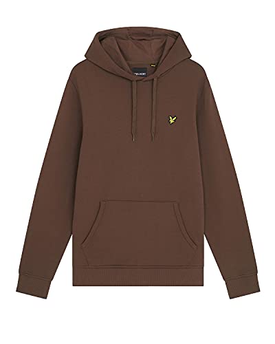 Sweat à capuche Lyle & Scott homme rouille L pull mode décontractée automne - 5