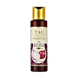 KRISTINA TAC - The Ayurveda Co. Onion Hair Oil for Hair Growth with Black Seed, Plant Derived Biotin