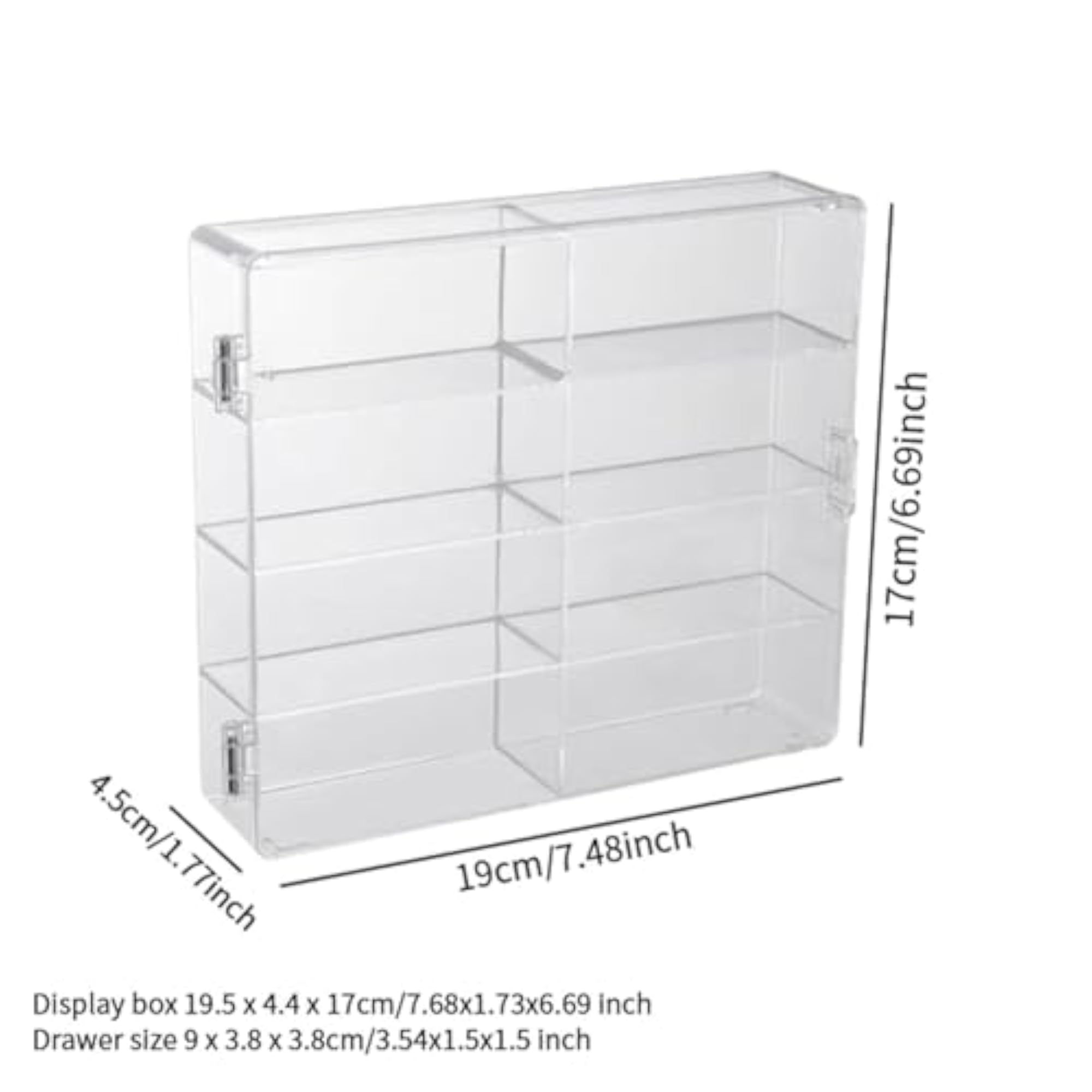1/64 Wheels Toy Car Display Case