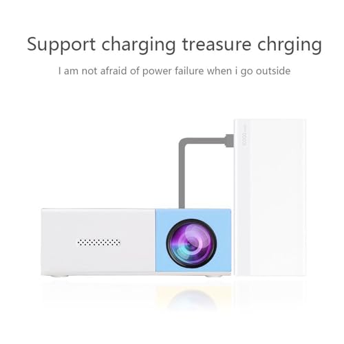 Mini proyector Full HD 1080P portátil, proyector de cine en casa para niños, compatible con ordenadores portátiles, PC, cajas de TV, llaves - imagen 4