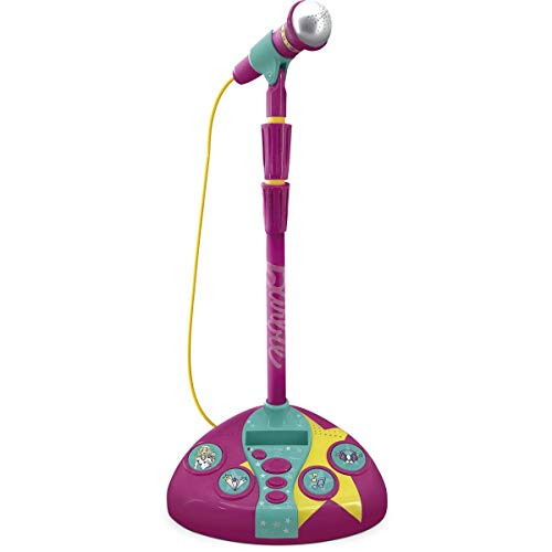 Microfone Fabuloso com Cão MP3 Player Barbie Rosa