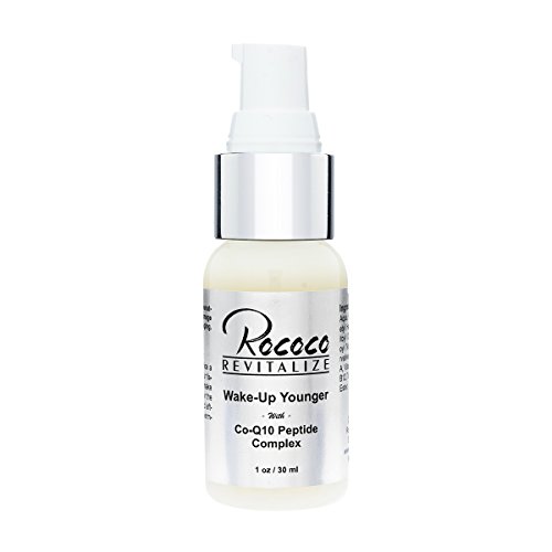 Wake up with Younger Looking Skin Coenzyme Q10 Coq10 Multi Peptide Serum for Anti Aging - 30ml 1oz