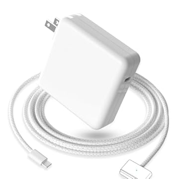 Carregador Pro de reposição para Mac Book Pro, adaptador de alimentação USB C 87W compatível com 13/15 polegadas após 2016, para Mac Book Air After 2018, funciona com USB C 87W 61W