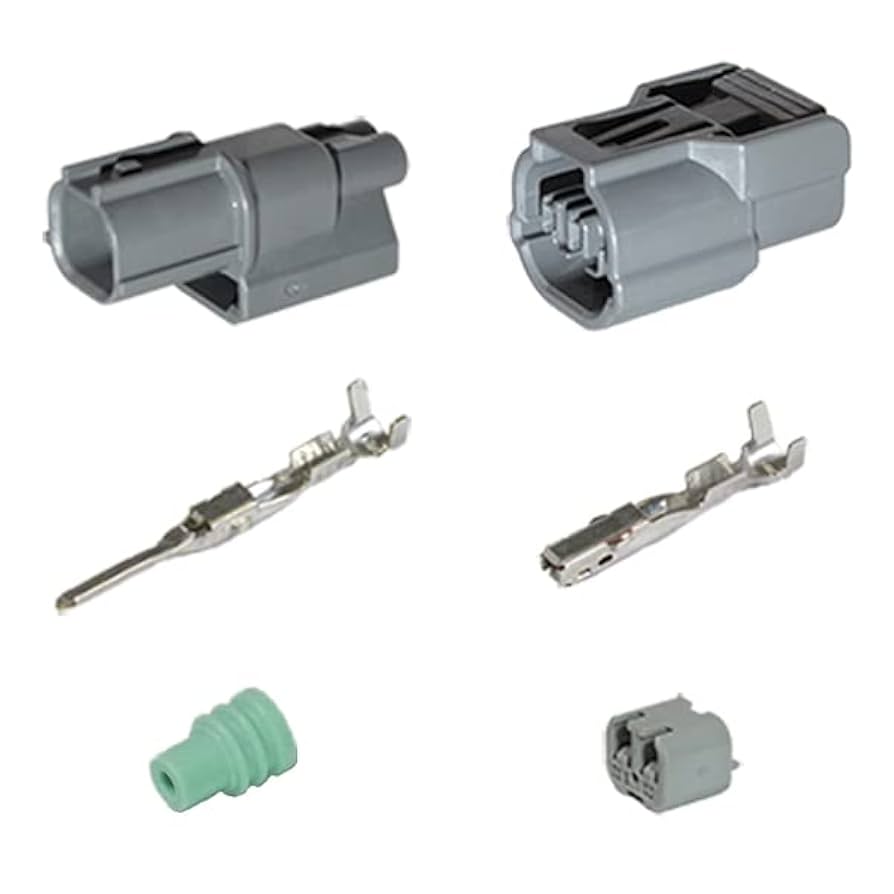 Amazon | 住友電装 040型 HX 防水 2極 カプラー・タイプ2 灰色