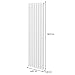 Imagen de Radiador De Columna Ovalada 1800mm x 480mm Vertical