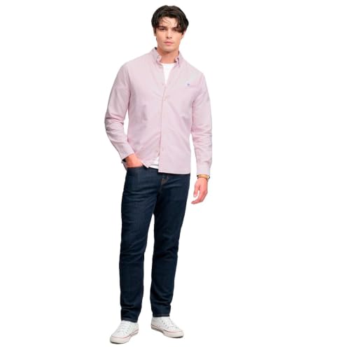 Chemise manches longues Superdry Oxford Preppy - vue 7