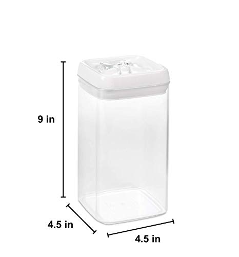 1790 Dry Food Storage Containers - AirTight Containers - 0.5 gallon (4 Pack)