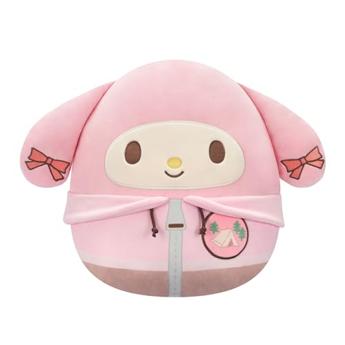 Squishmallows Original Sanrio 12in Cute Camping My Melody – Official Jazwares Plush (Medium-Sized) - image 1