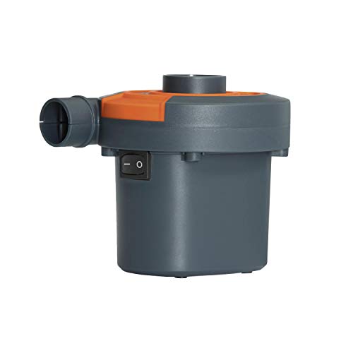 Bestway Bomba De Aire Eléctrica Sidewinder 12 V Ac/Dc Air Pump, Color Gris, Talla Única