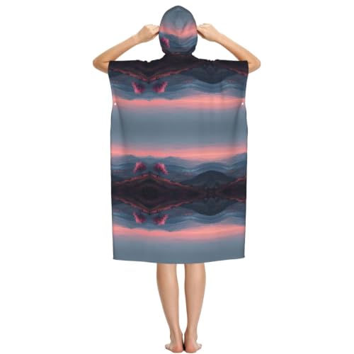 Poncho surf microfibre pour se changer sur la plage après la baignade - 3
