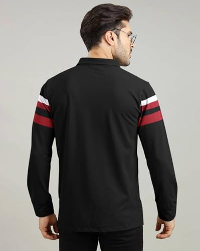 Image of AUSK Men Polo T-Shirt || Full Sleeves Polo T Shirts for Men || Mens T-Shirts