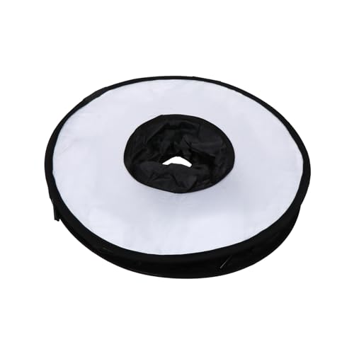 Diffuseur photo pliable 45 cm noir pour adoucir la lumière du flash portable