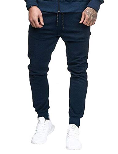 Letuwj Men's Pants Casual Cargo Slim Flexible