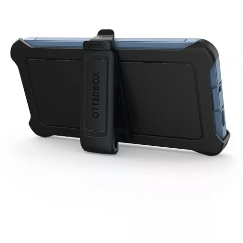 Image of OtterBox Galaxy S25+ (Only) - Defender Series Case - Baby Blue Jeans (Blue) - Screenless - Rugged & Durable - with Port Protection - Holster Clip Included - Microbial Defense Protection